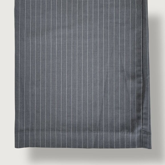 GLASSONS | 10 | High-Waisted Pinstripe Pants | Grey | Classic | Office | Basics - Picture 10 of 16